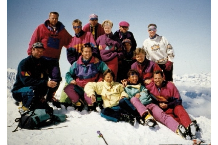 die Crew Anfang der 90er