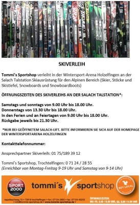 Skiverleih Wintersport-Arena Holzelfingen
