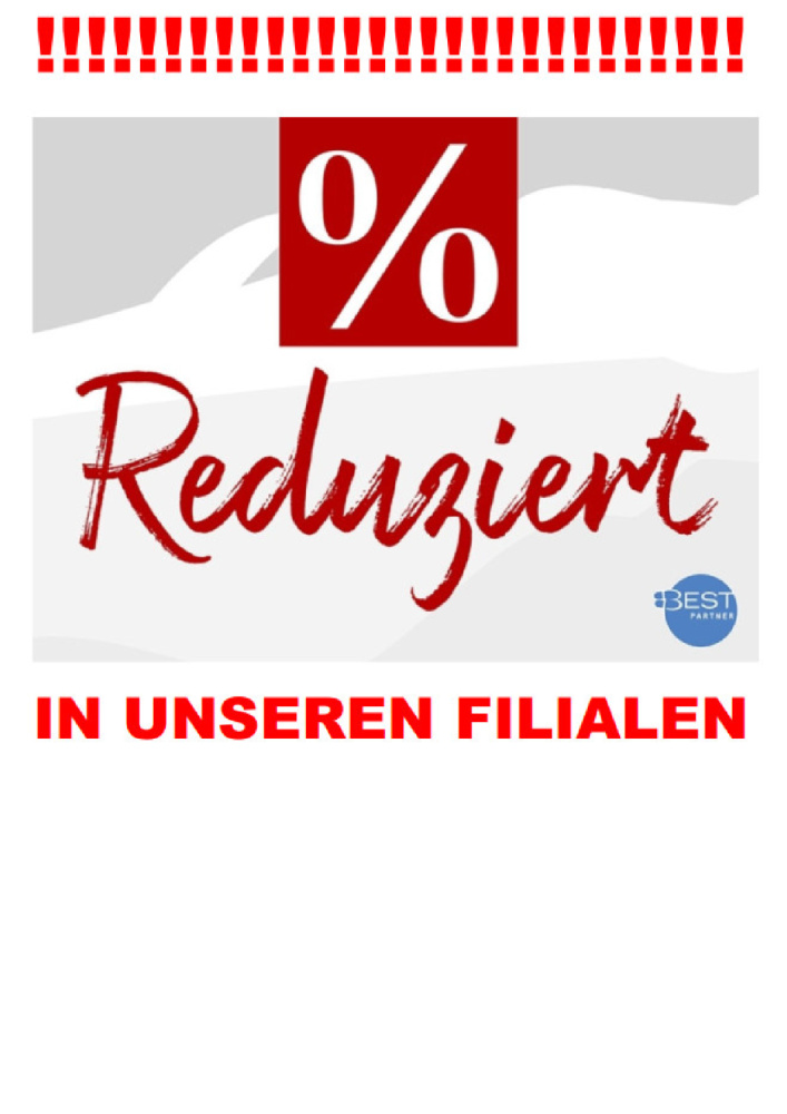 Reduziert