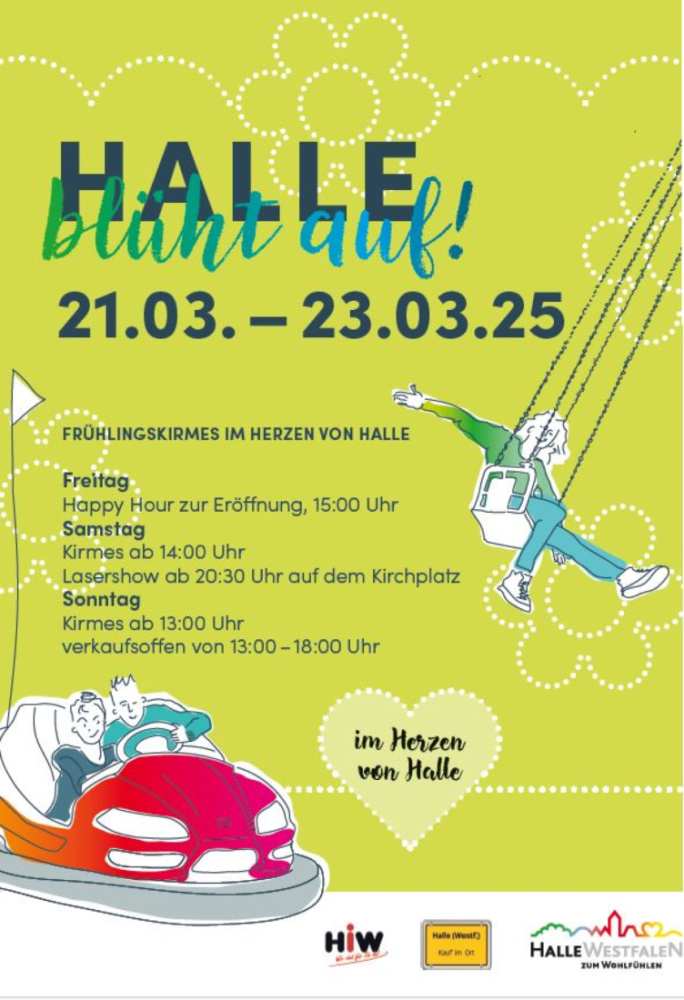 Halle blüht auf