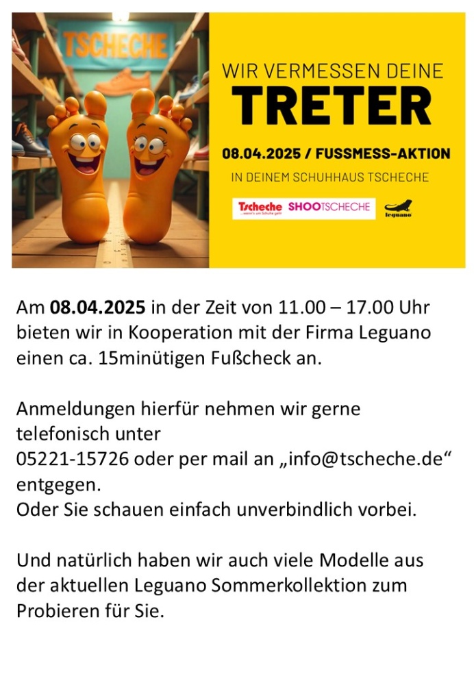 Leguano Fußcheck