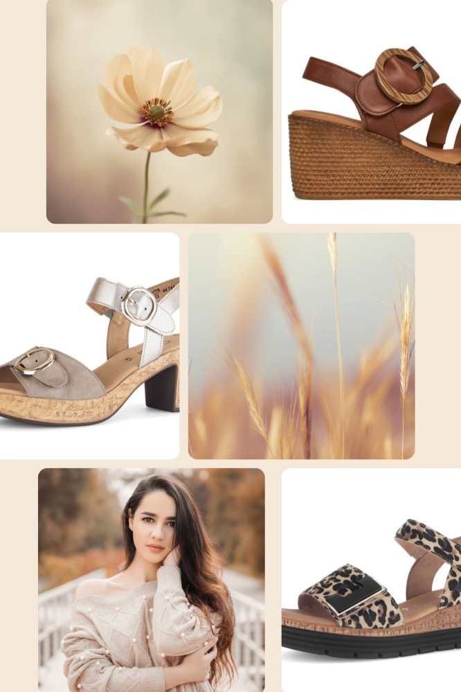 Neue Sandalen