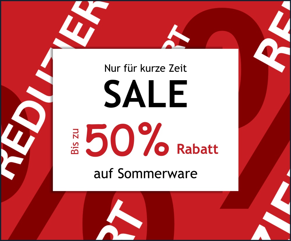 Sommer Sale 2025 Pop-up small