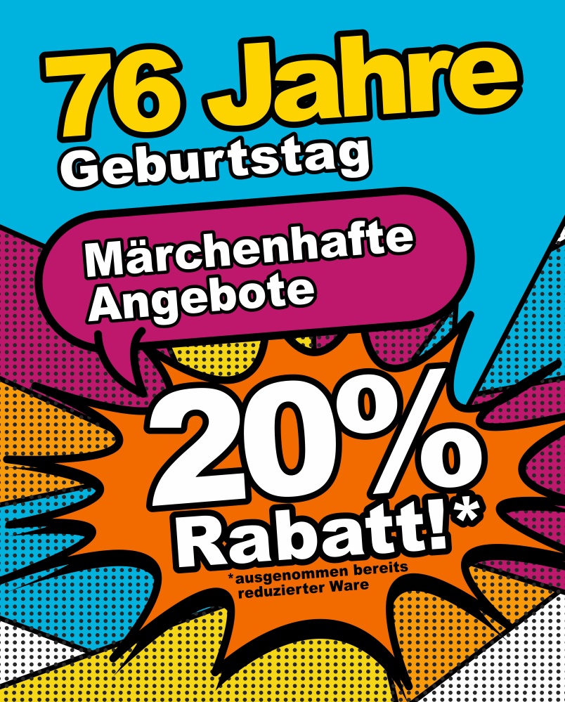 76 Jahre Geburtstag Schuhhaus Itt 