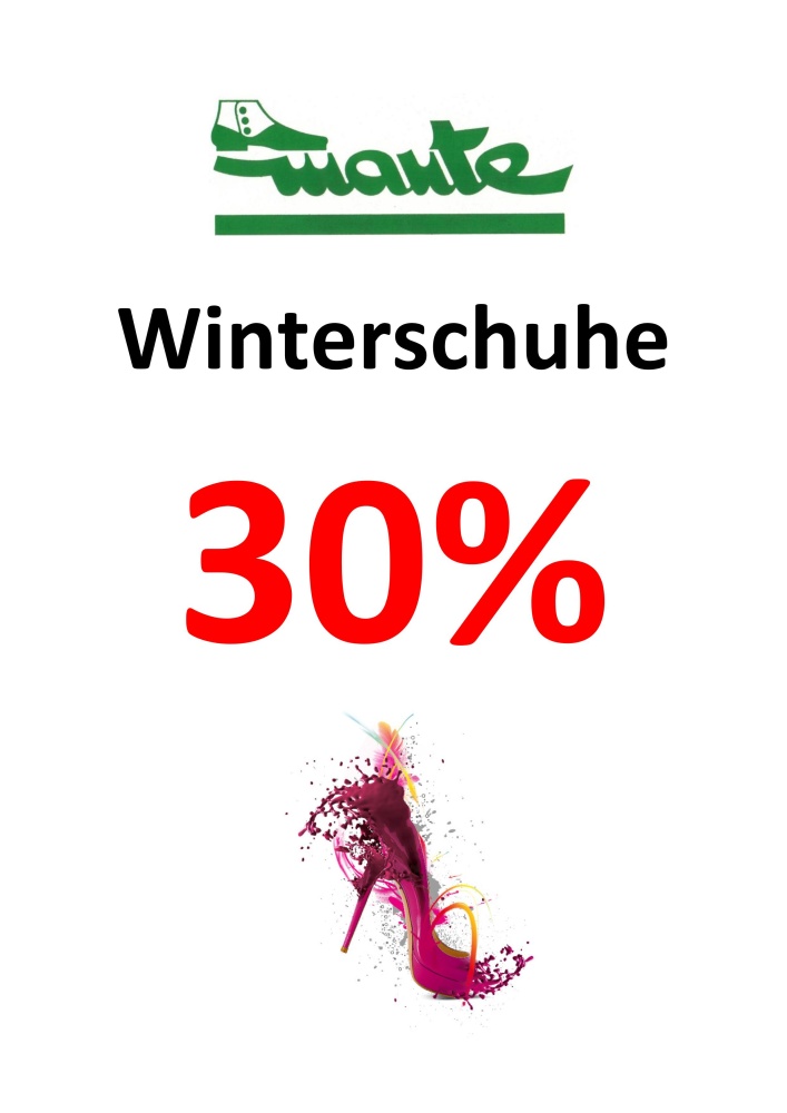 Winterschuhe 30%