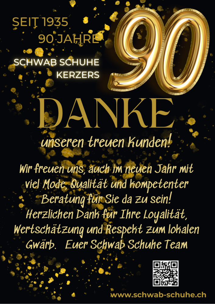 Neujahr Danke