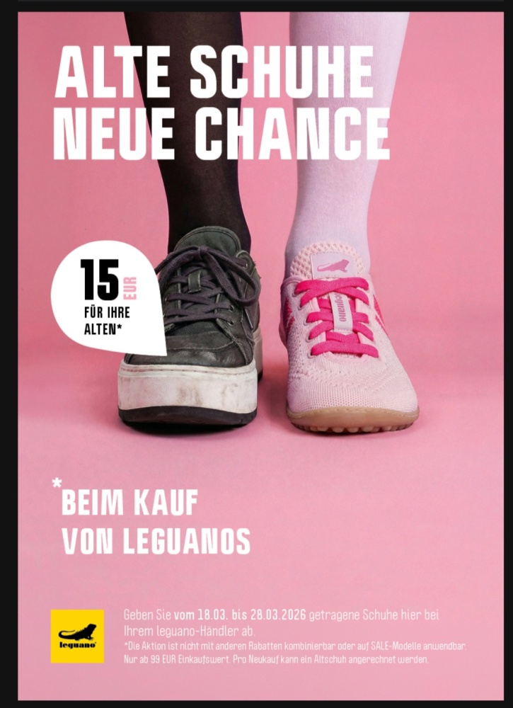 Leguano alt gegen neu