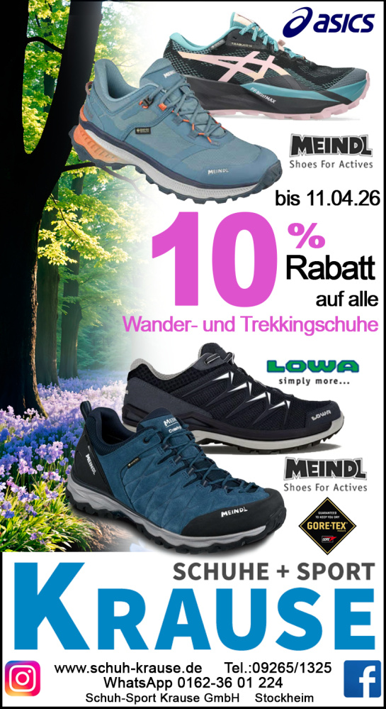 Wander und Trekkingschuhe Aktion