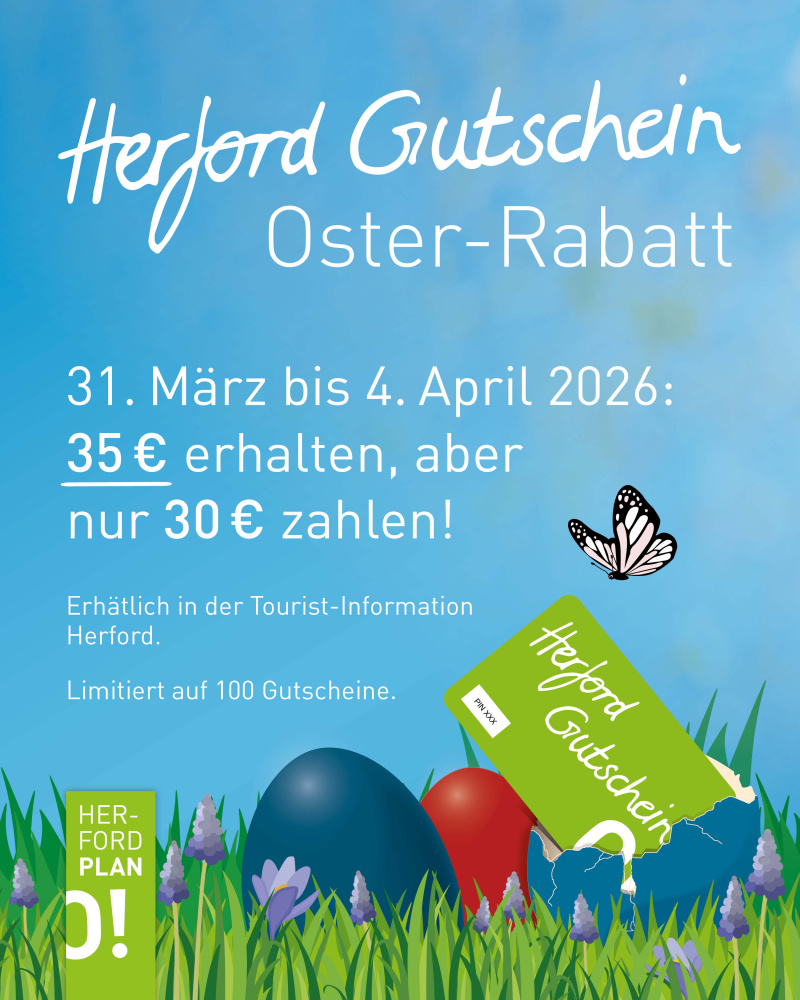 Stadtgutschein Osteraktion 2026