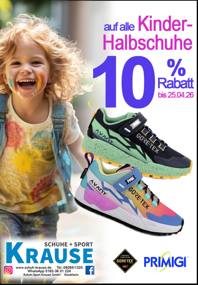 Kinder Halbschuhe Aktion