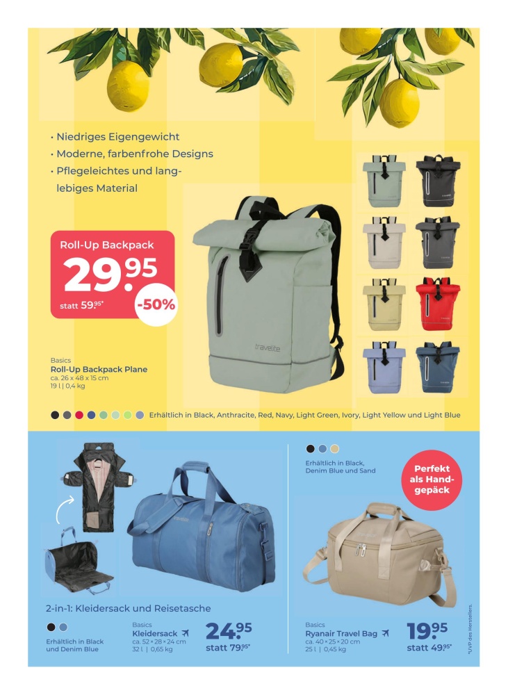 Angebote von Travelite 