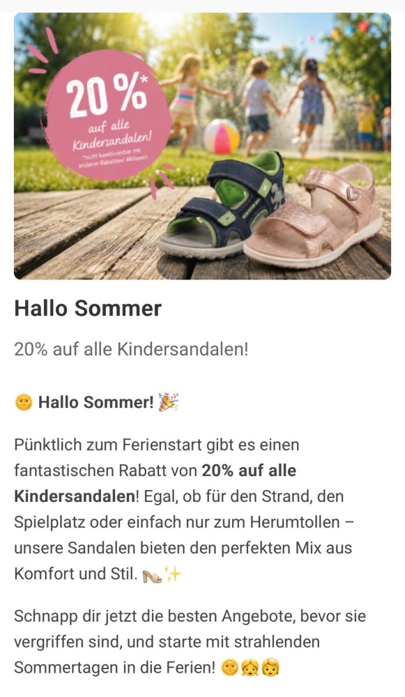 Kinder-Sandalen %%%%% 