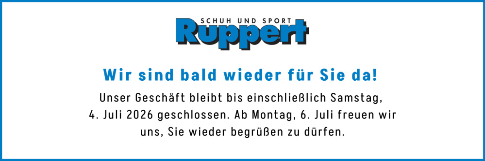 Vorrübergehend geschlossen!