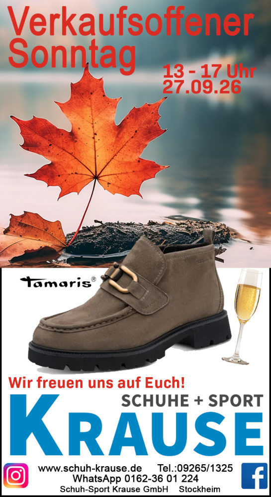 Verkaufsoffener Sonntag im September