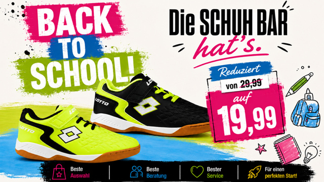 Back to school - tolle Angebote zum Schulanfang