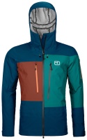Ortovox Deep Shell Jacket M petrol blue