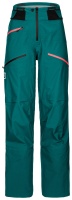 Ortovox Deep Shell Pants W pacific green