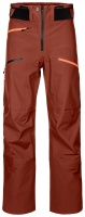 Ortovox Deep Shell Pants M clay orange