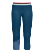 Ortovox Fleece Light Short Pants W petrol blue