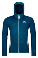 Ortovox Fleece Hoody M petrol blue