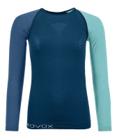 Ortovox 120 Comp Light Long Sleeve W petrol blue