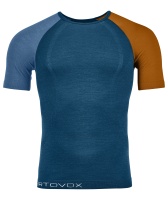 Ortovox 120 Comp Light Short Sleeve M petrol blue