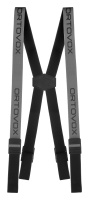 Ortovox Logo Suspenders unisex grey blend