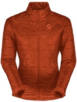 Scott Jacket W’s Insuloft Superlight PL earth red