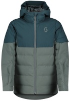 Scott Jacket JR Ultimate Insulated aruba green/grey green