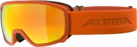 ALPINA Scarabeo JR. pumpkin matt Q-Lite red