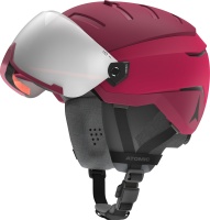 Atomic Savor Amid Visor HD dark red
