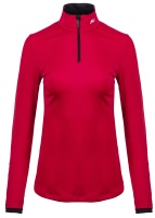 Kjus Women Feel Half Zip cranberry