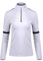 Kjus Women Race Half Zip white/deep space