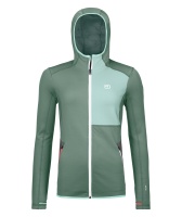 Ortovox Fleece Hoody W arctic grey