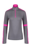 Kjus Women Race Midlayer HZ pewter/magenta