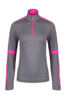 Kjus Women Race Midlayer HZ pewter/magenta