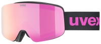 Uvex pwdr FM black matt dl/pink-clear