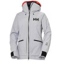 Helly Hansen W Powderqueen 3.0 Jacket grey melange
