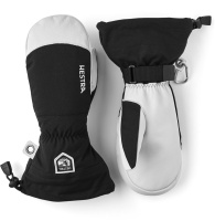 Hestra Army Leather Heli Ski mitten black