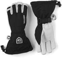 Hestra Army Leather Heli Ski 5 finger black