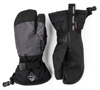 Hestra Czone Gauntlet Jr 3 finger dark navy-turqoise
