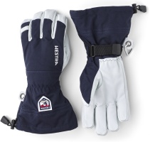 Hestra&nbsp;Army Leather Heli Ski 5 finger navy