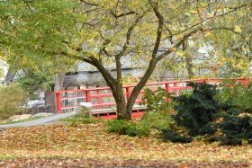 Rote Brücke Kurpark
