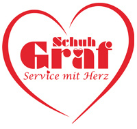 Schuh Graf Service mit Herz