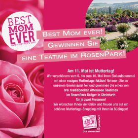 Gewinnspiel an Muttertag 
