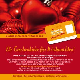 Wir beteiligen uns an der Büdinger Weihnachtslotterie