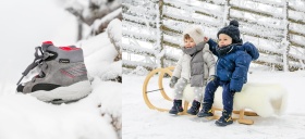 Warm gefütterte Kinderstiefel!