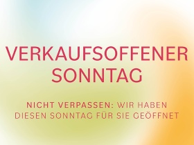 Verkaufsoffener Sonntag (Pop-up)