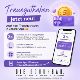 Treueguthaben mit unserer App