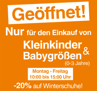 Teilöffnung unserer 